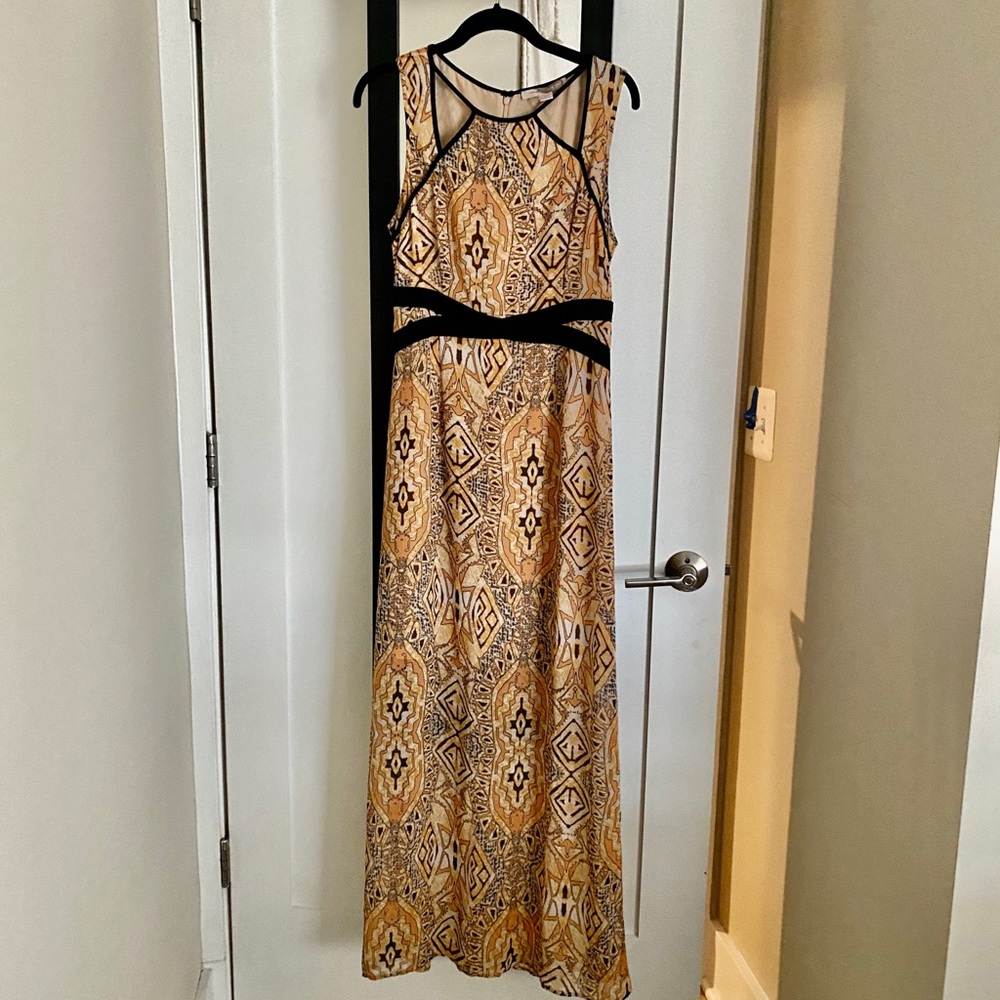 Art Deco Maxi Dress